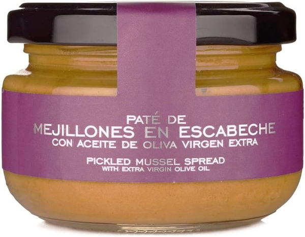 PATE DE MEJILLONES EN ESCABECHE120 GR.